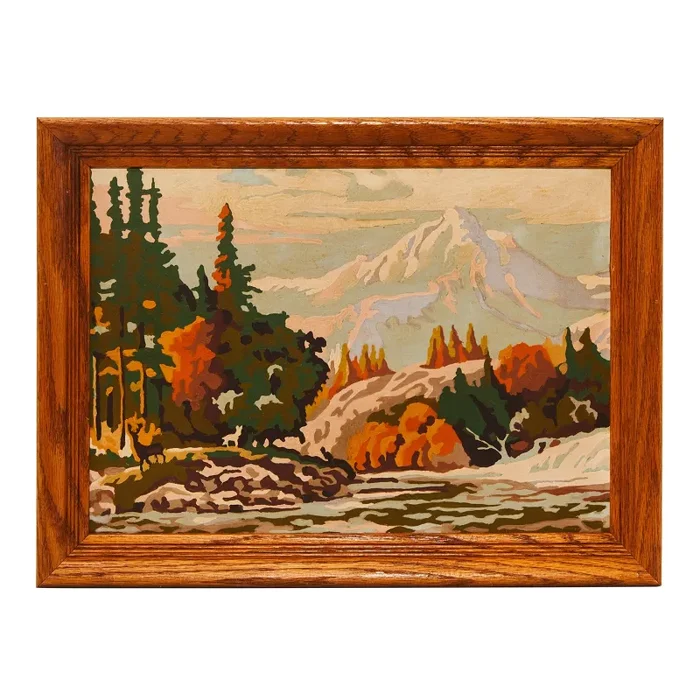 0030 (A+D) PBN Mountain Landscape Fashion