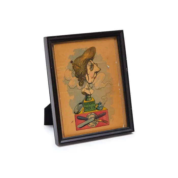 0095 (A+D) Art “BOARDERS TAKEN IN” Fashion