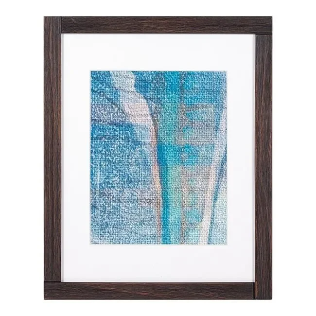 0517 (A+D) Blue Brown Texture C (12.5″ x 15.5″)