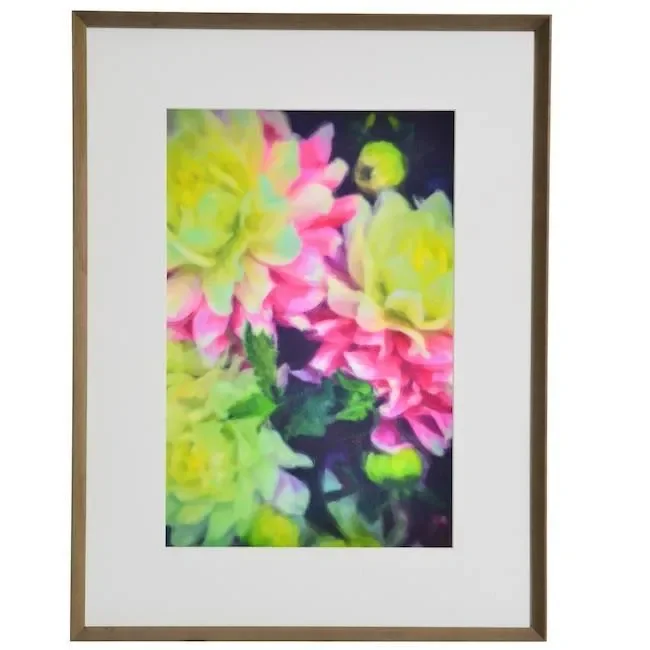 0769 (A+D) Flower Market Lemon (19″ W x 25″ H)