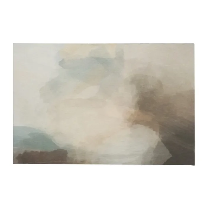 0873 (A+D) Blue Green Brown Abstract (36″ x 24″)