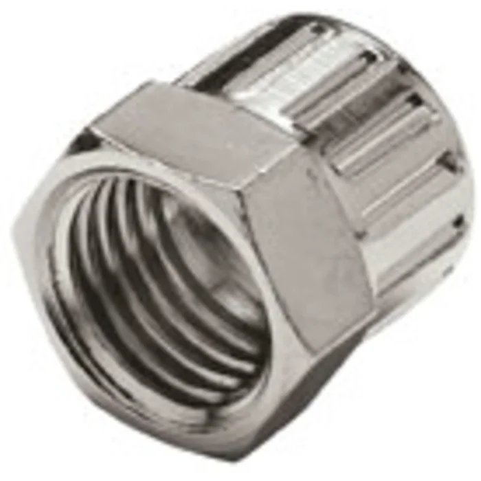 1/4″ PTF Chrome-plated Brass Nut