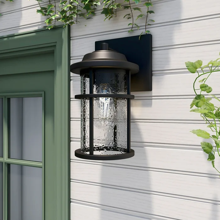 1-Light Outdoor Wall Mount Light Fixture – 5.91″x7.7″x10.81″