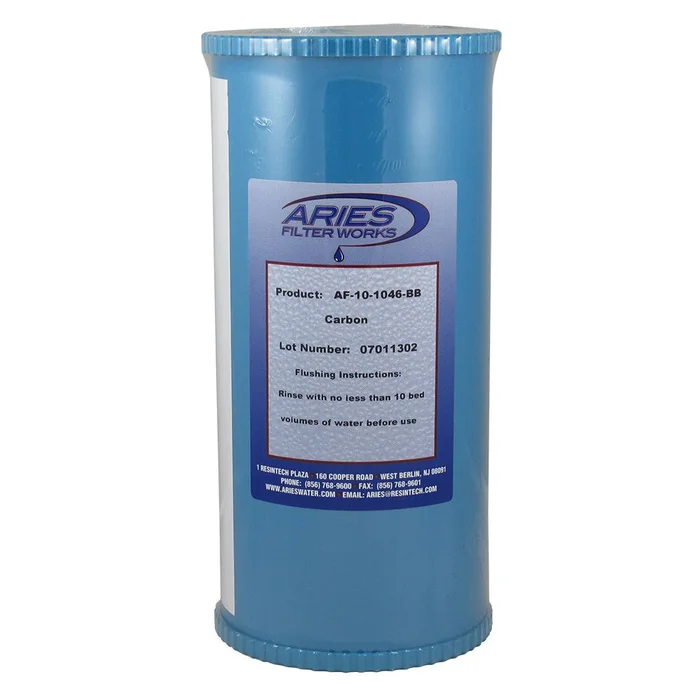 10″ x 4-1/2″ BB GAC-BB Compatible Coconut Shell GAC, 25 mic