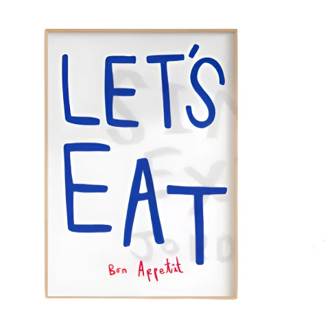 11X14 Let’s Eat Print