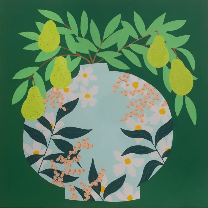 12″ x 12″ Pear Branch Print