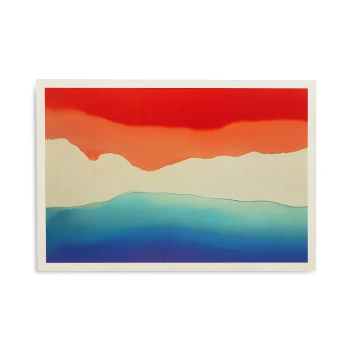 1331 (A+D) Color Waves Red Orange