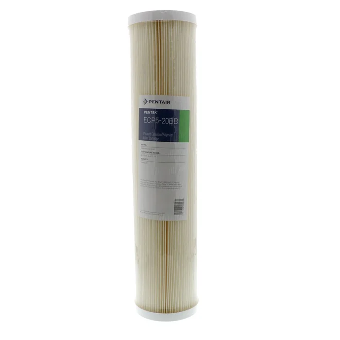 20″ BB Pentek Pleated Cellulose-Polyester ECP5-20BB 5 mic Filter