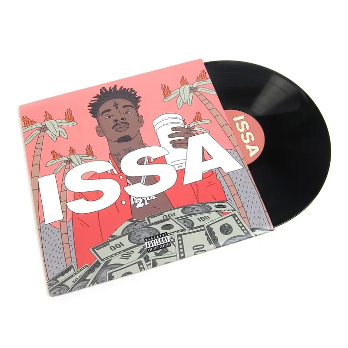 21 Savage: Issa Album Vinyl 2LP Hot on Sale
