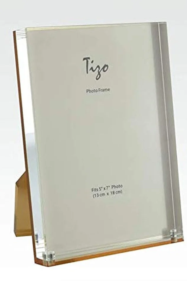 5X7 GOLD ACRYLIC FRAME