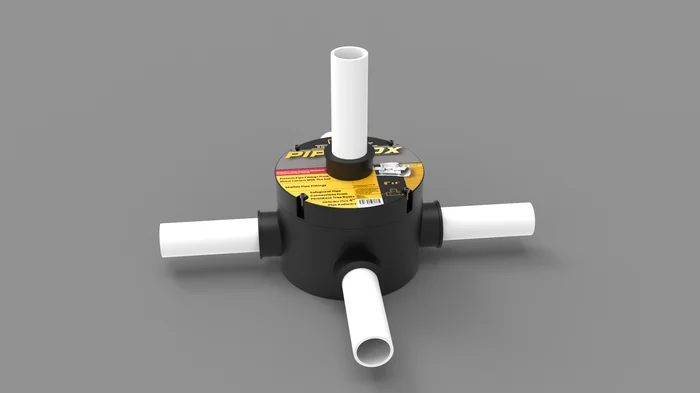 6-INCH PIPE BOX & 4-INCH PIPE REDUCERS