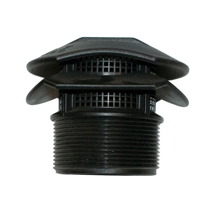 63266 VENT CAP 2″ PP MPT W/PP SCREEN