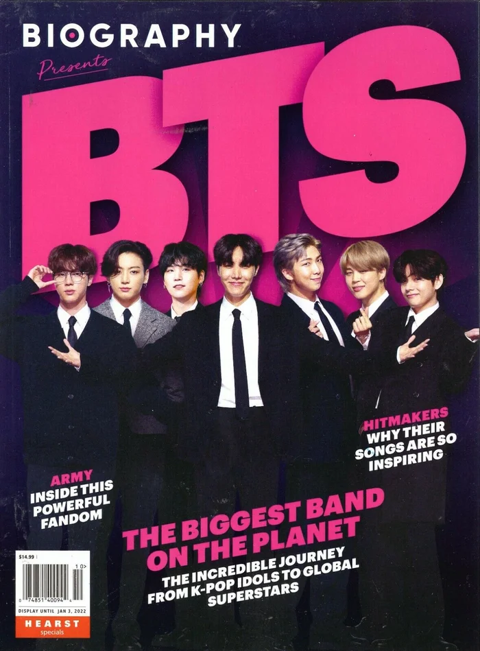 A BTS Biography: Hearst Specials & Biography Official Bookazine