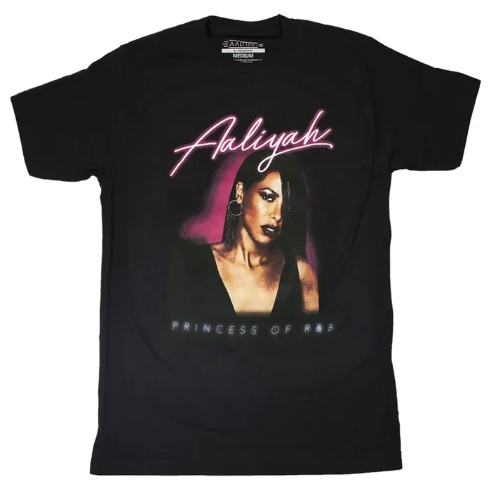 Aaliyah: Princess Of R&B Shirt – Black