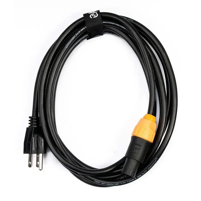 Accu-Cable IP65 Power Twist Lock to 3-Prong Edison Plug Cable