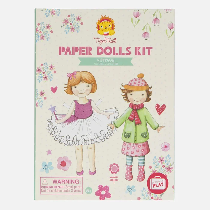 Activity Book – Paper Dolls Vintage Kit
