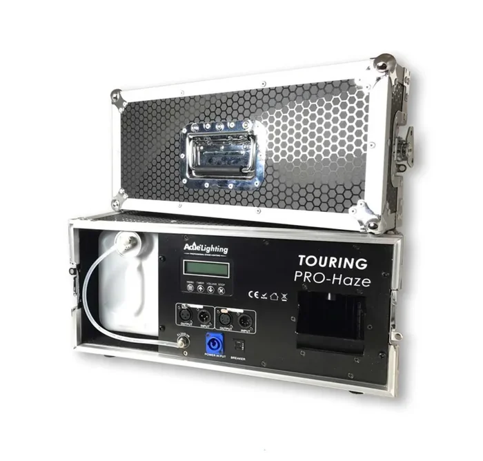 Acue Lighting Touring Haze, 1000-Watt heating core Haze Machine with Flight Case Fashion
