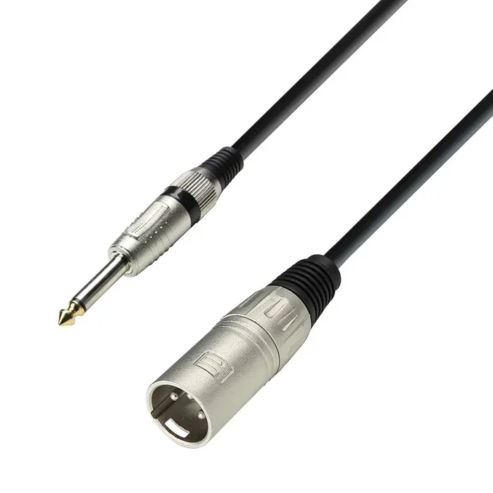 Adam Hall Cables 3 STAR MMP 0300 Unbalanced Cable XLR Male to Jack TS – 3 M