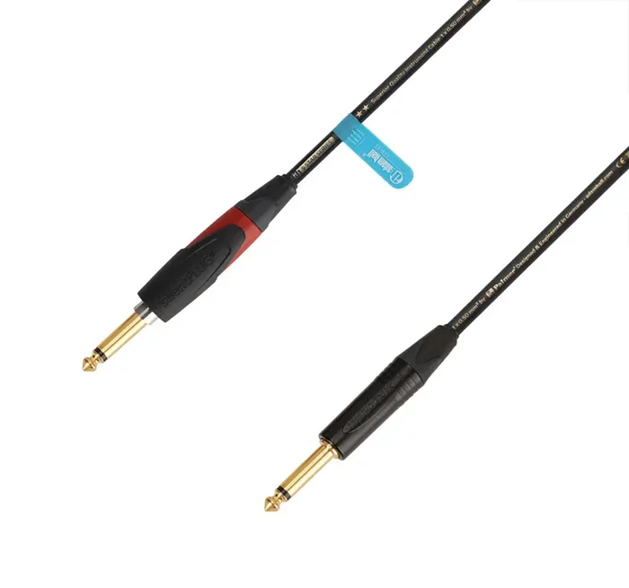 Adam Hall Cables 5 STAR IPP 0600 Instrument Cable Palmer and Neutrik silent PLUG Jack TS – 6m / 20 Ft Online Sale