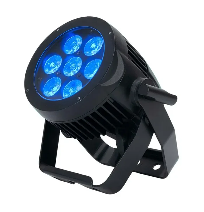 ADJ 7P HEX IP, Heavy-Duty RGBAW+UV LED Wash Light – IP65 Rated