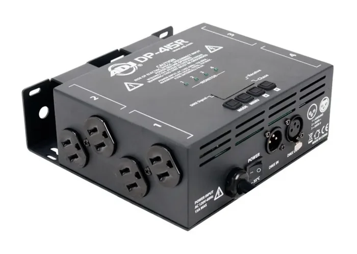 ADJ DP-415R, 4-Channel Dimmer and Switch Pack