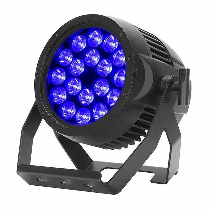 ADJ Encore LP18IP, Heavy Duty Par with Eighteen (18) 20W Quad (RGBL) LEDs and 10° Beam Angle