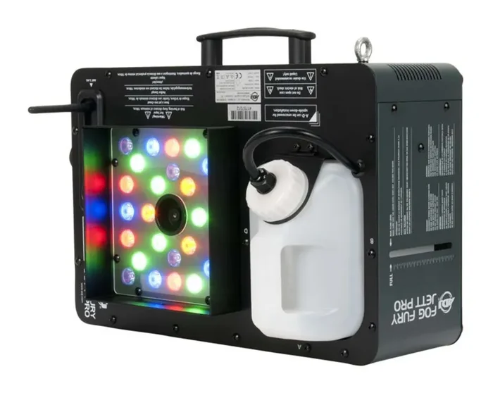 ADJ Fog Fury Jett Pro, High Output Multi Positional Fog Machine with LEDs and Wireless DMX