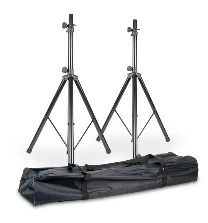 ADJ SPSX2B, Two Universal Speaker Stands with a Carrying Bag