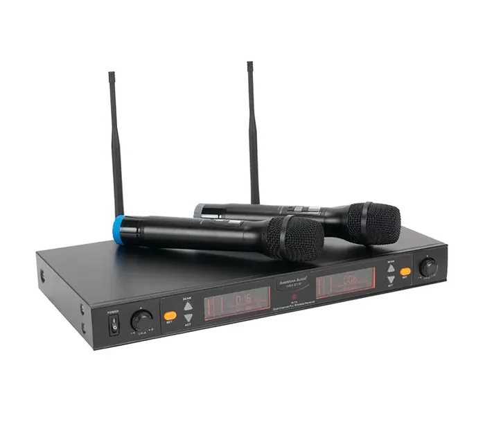 ADJ WM219, Two-Channel UHF Wireless Handheld Microphone System Online Hot Sale