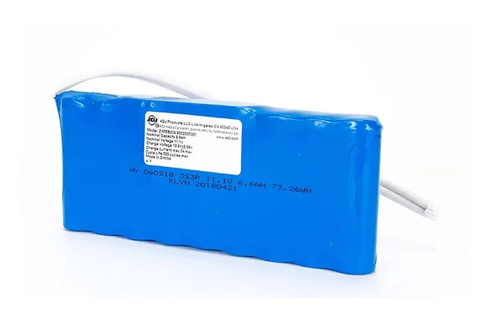 ADJ Z-MEB236, Replacement Battery for Mega Go PAR64 RGBA, Jelly Go PAR64 RGBA