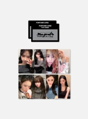Aespa – 2024-25 Aespa Live Tour－Synk: Parallel Line－Encore Official MD Fortune Scratch Card Set