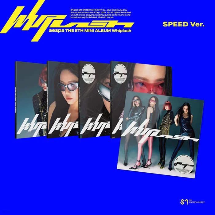 aespa – 5th Mini Album Whiplash (SPEED Ver.) (Random Ver.)