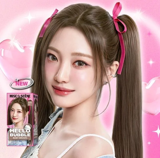 [aespa Pick] Mise-En-Scène New Hello Bubble Foam Color Hair Dye (22 Colors)