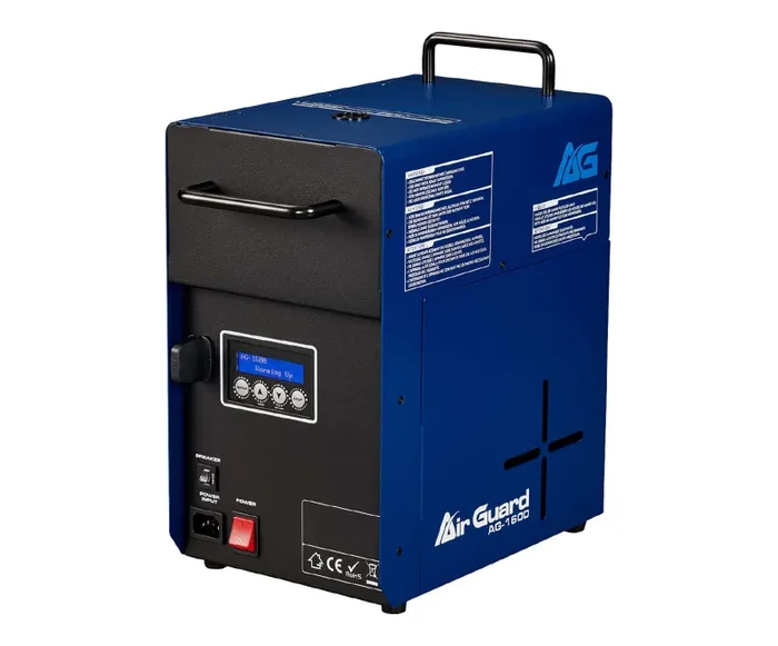 Air Guard AG-1600 Sanitizing Machine with Built in Clock and Calendar – 1500W