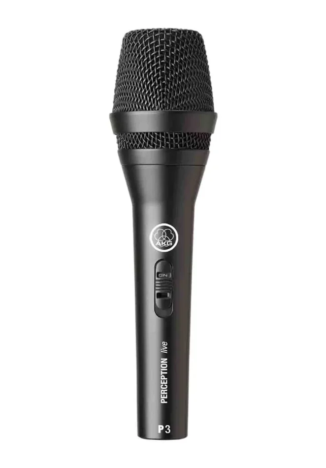 AKG P3 S High-Performance Dynamic Microphone with On and Off Switch Online Sale