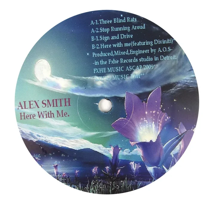 Alex Smith: Here With Me. (Omar-S) Vinyl 12″