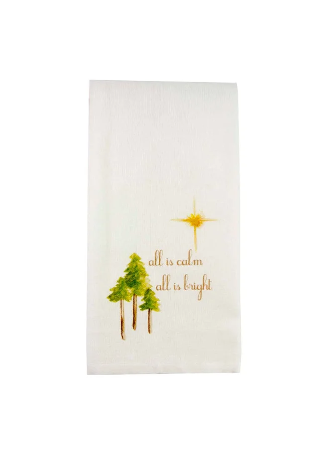 ALL IS CALM DISHTOWEL