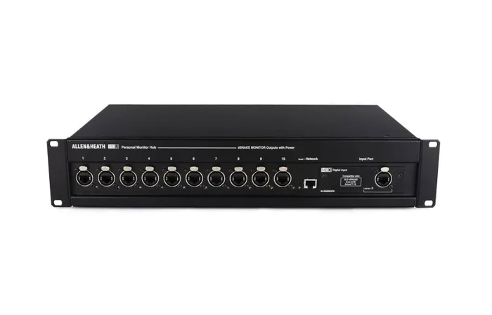 Allen & Heath ME-U Parallel Connection 10 Port PoE Monitor Hub