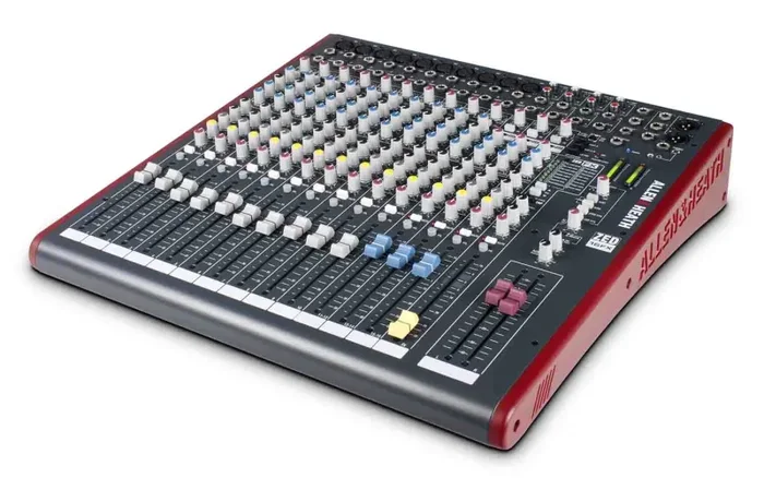 Allen & Heath ZED-16FX Multipurpose 16-Channel USB Mixer with FX for Live Sound and Recording