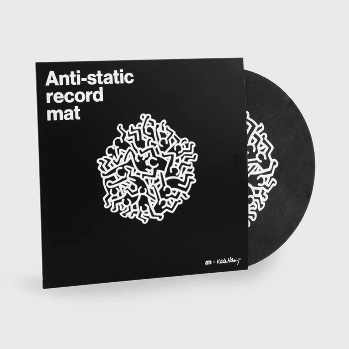 AM Clean Sound: Keith Haring Anti-Static Record Mat Sale - Image 2