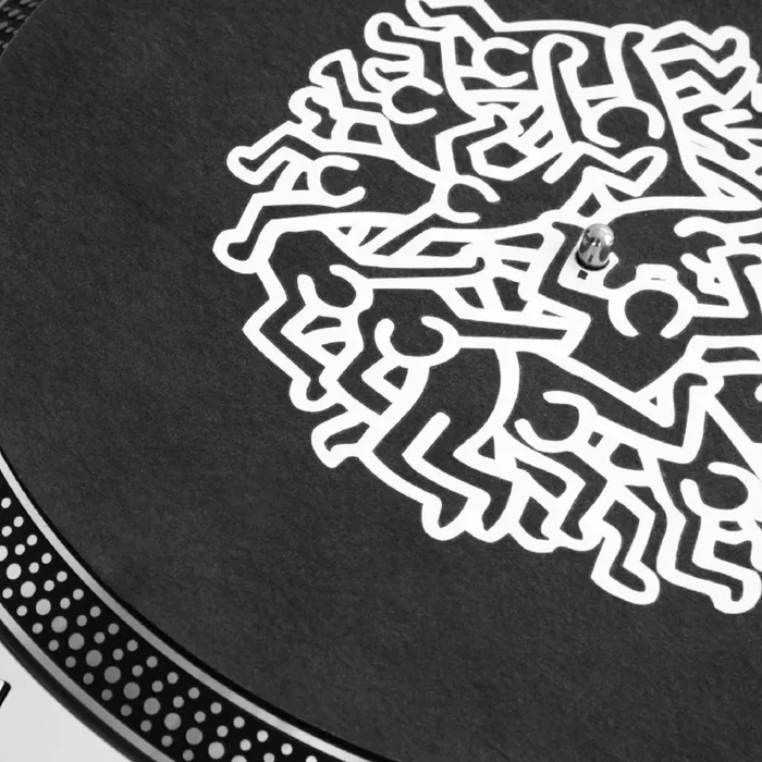 AM Clean Sound: Keith Haring Anti-Static Record Mat Sale - Image 3