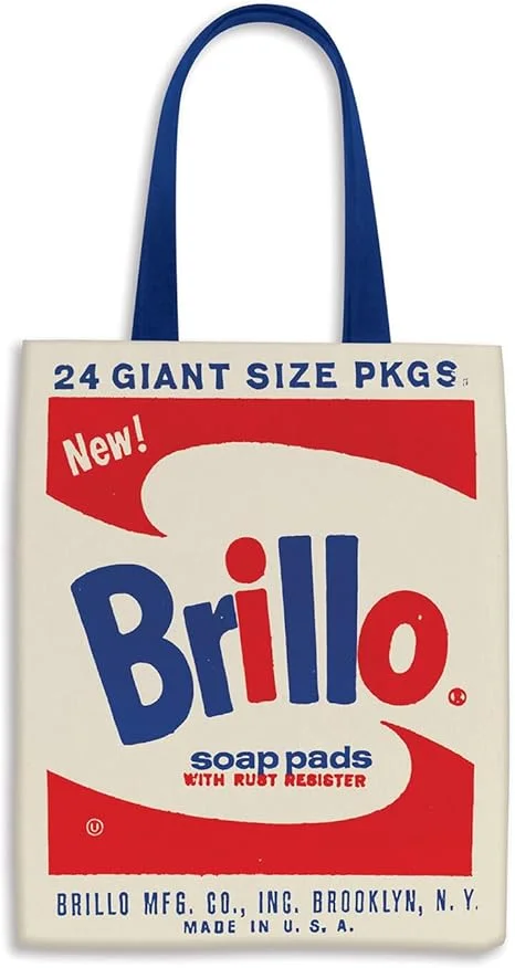 Andy Warhol Brillo Canvas Tote Bag