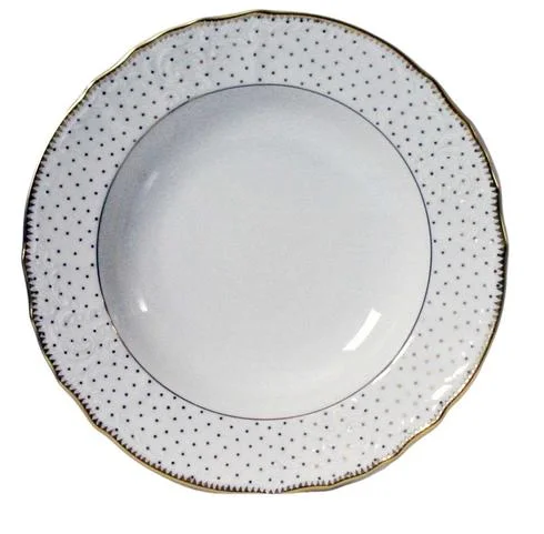 Anna Weatherley Simply Anna Polka Gold Rim Soup