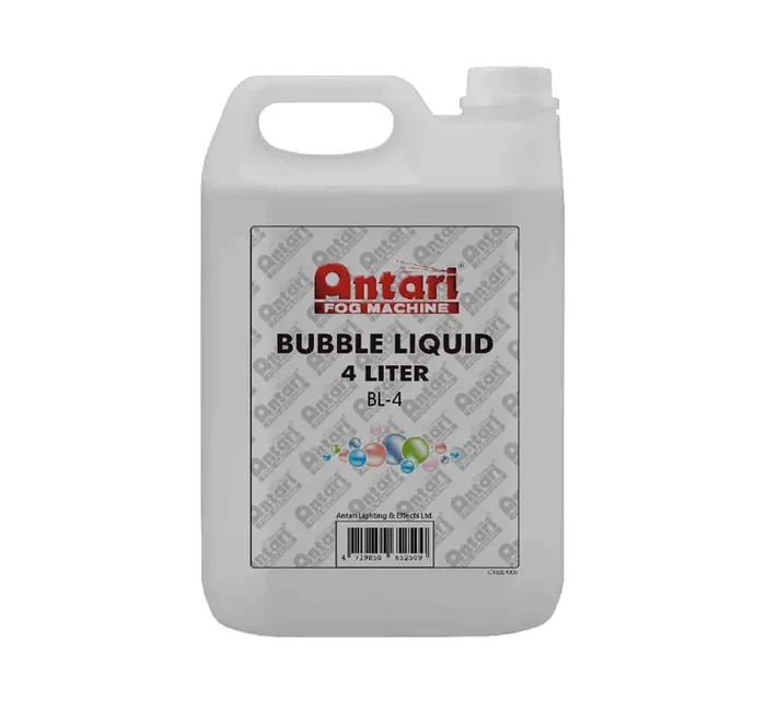 Antari BL-4 Bottle of Bubble Fluid – 4 Liter