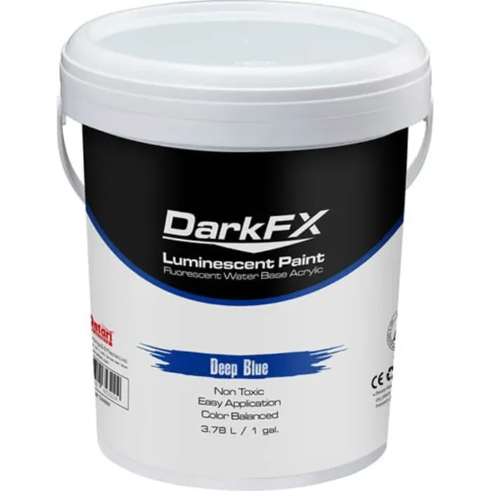 Antari DFX-VL1GL-DBL, Deep Blue UV Fluorescent Paint – 1 Gallon Fashion