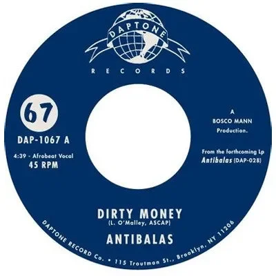 Antibalas: Dirty Money / AWOL 7″