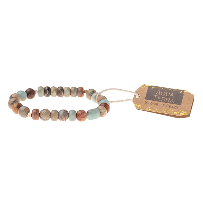 Aqua Terra Stone Bracelet – Stone of Peace