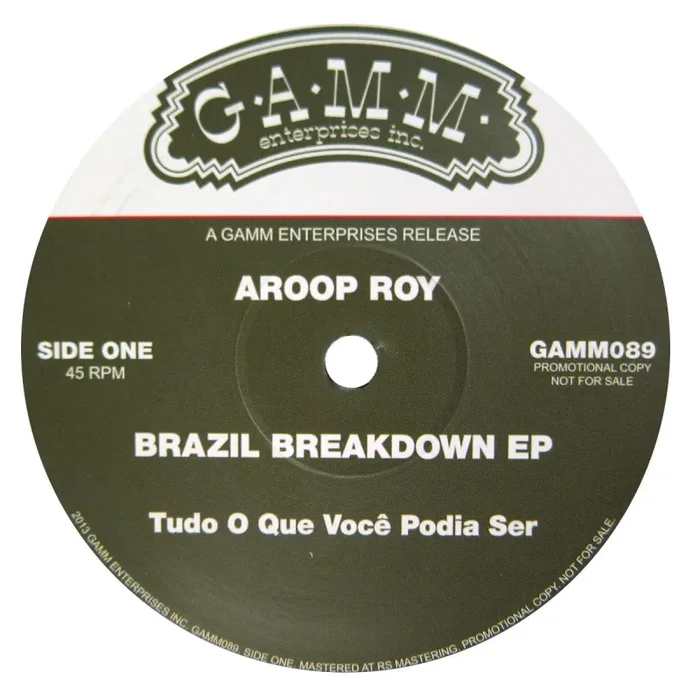 Aroop Roy: Brazil Breakdown (Seu Jorge, Milton Nascimento) 12″