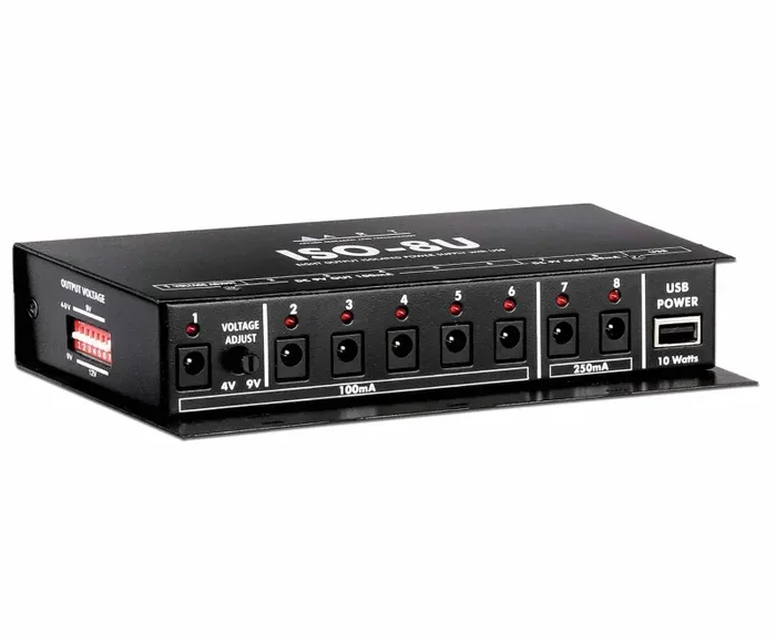 ART ISO-8U Power Supply with Eight Isolated DC Outputs Online now