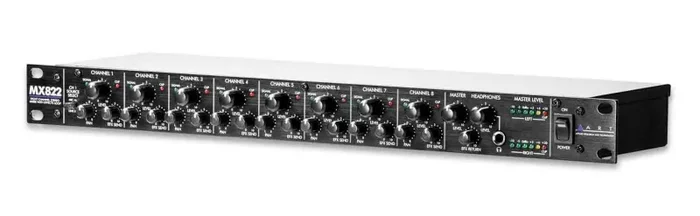 Art MX822 8-Channel Stereo Mixer with Effects Loop